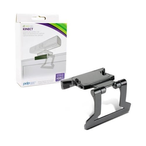 New World Tv Mount Bracket Clip Stand Xbox 360 Kinect Sensor Black