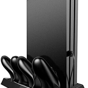 New World Vertical Cooling Stand with Charging Dock usb hub For PS4 Pro Sony Playstation 4 Pro