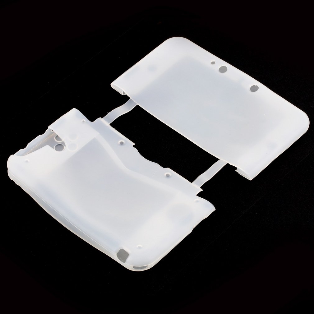 NEW White Silicone Soft Gel Protective Case Cover Skin for NEW Nintendo 3DSXL 3DS XL