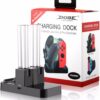 New World Quick Charging Station Dock Charger for Nintendo Switch Joy Con and Pro Controller and Console (Black) [video game]