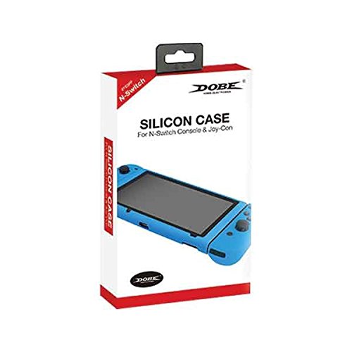 New World Silicone Case Cover Grip Skin for Nintendo Switch Console and Joycon (Blue) [video game]