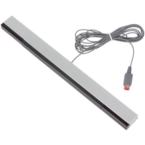 New World WII Wired Remote Sensor Bar Infrared Ray Inductor (Silver) [video game]