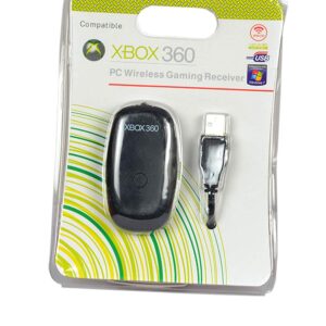 New World Windows PC Wireless USB Receiver Gaming Adapter for Xbox 360 Controller (Black) [video game]