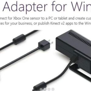 Power Supply Adapter for Xbox One Kinect Sensor ( Work on All Windows , Xbox ONE S and Xbox One X Support) *Kinect sensor Not Included, Sold Separately [video game]