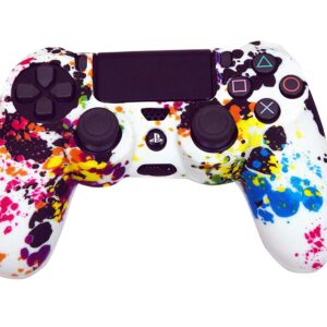 New Latest Fancy Multi Color PS4 Controller High Quality Protective Ps4 Silicone Cover Case Sleeve Anti Slip Cover [video game]