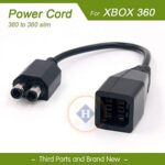 New World Xbox 360 FAT to Xbox Slim AC Adapter Power Supply Converter Power Transfer Cable [video game]