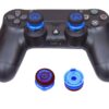 New World Blue Analog Extenders Thumb Grips for Playstation 4 for PS4 Controller Joystick and Xbox360 Controller 2pcs