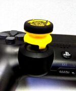 New World Yellow Analog Extenders Thumb Grips for Playstation 4 for PS4 Controller Joystick and Xbox360 Controller 2pcs [video game]