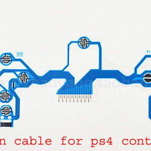 New World Replacement Board Button Ribbon Cable Conductive Film Sheet for PS4 Wireless Controller JDM-001/JDM-011 [video game]
