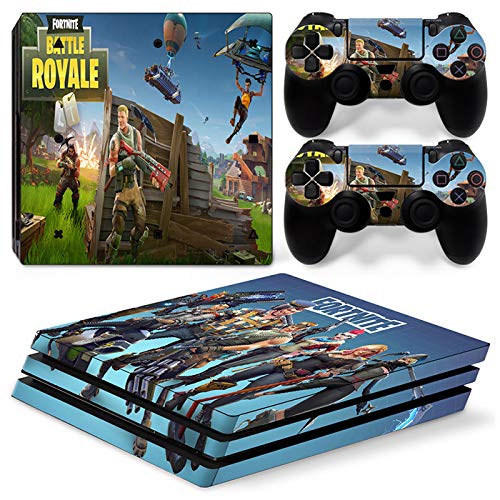 New World FORTNITE BATTLE ROYALE Theme Design skin sticker for PS4 PRO Console and Controller [video game]