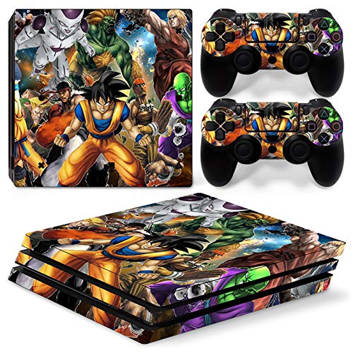 New World DRAGONBALL Theme Design skin sticker for PS4 PRO Console and Controller [video game]