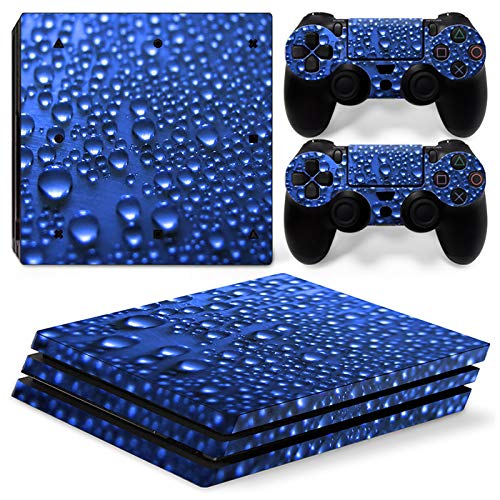 New World WATER DROPS BEAUTIFULL Theme Design skin sticker for PS4 PRO Console and Controller [video game]
