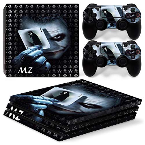 New World JOCKER MZ Theme Design skin sticker for PS4 PRO Console and Controller [video game]