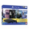 PS4 1TB Slim console (Free Games : Detroit /The Last of Us/God of War/Fortnight Voucher /PSN 3 Month Inside the Box