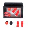 Thumb Grips for PS4 Controller FPS Grips Thumbstick Cap for PS4 Controller with L2 R2 Trigger Extenders Buttons for PS4 Controller – Red I-N-F-E-R-N-O