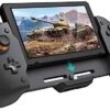 Nintendo Switch Grip in-line Gamepad Wireless Controller for Nintendo Switch, Ergonomic , Gravity Induction of Six-Axis Gyroscope, Double Motor Vibration and Screen Capture Button