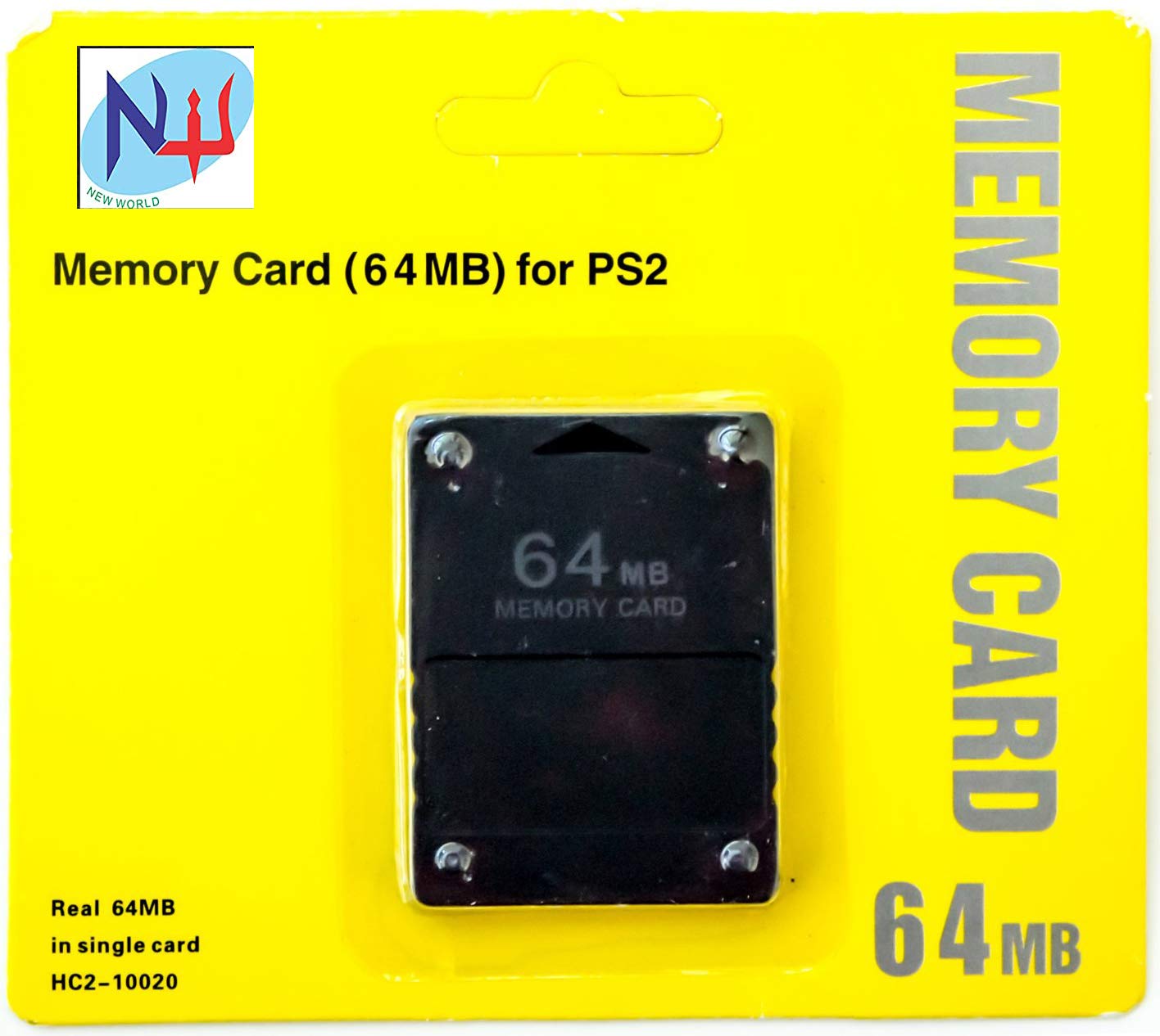 New World 64 MB Memory Card for Playstation2 PS2 console