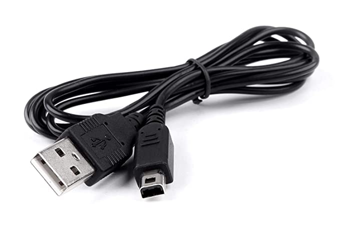 New World USB Cable Power Charging Cable for 3DS DSi XL/3DS XL 2DS
