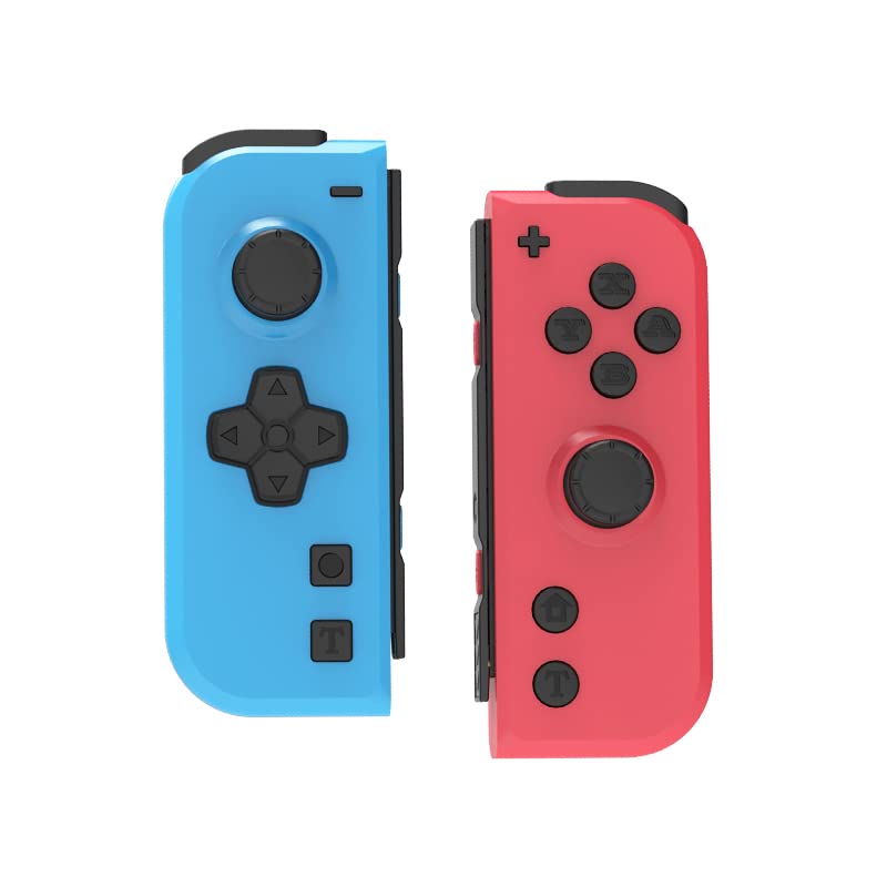 New World Joy Con Controller For Nintendo Switch Left and Right Replacement Joy-con Controller Compatible With Nintendo Switch/Switch OLED With 4 Extended Back Key