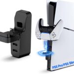New World Mini Controller Charger for PS5 Console and Controller,for PS5 Mini Foldable Controller Charger with Type C USB Hub