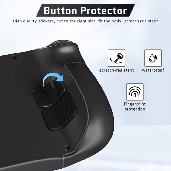 New World Dust Proof Kit for Steam Deck, Protective Accessories for Steam Deck with Protective Sticker, Dust Plugs, Dust Cover, Rocker Caps, Accessories for Steam deck - Image 4