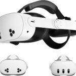 Saqico Comfort Head Strap Compatible with Meta Quest 3S and Quest 3,Adjustable Elite Strap Reduce Pressure & Balanced Weight Distribution for Oculus Quest 3/3S VR Headset Accessories- Only Headstrap